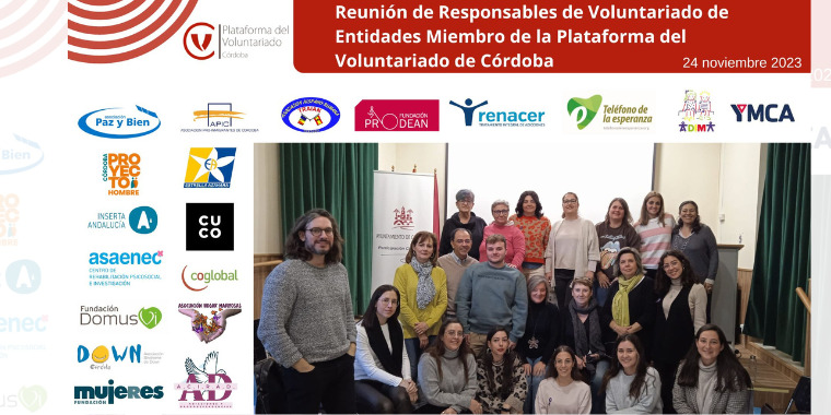 El Proyecto Alianza 2030 invitó a entidades de la Plataforma de Voluntariado de Córdoba a ser parte de la Red de Promotores de ODS